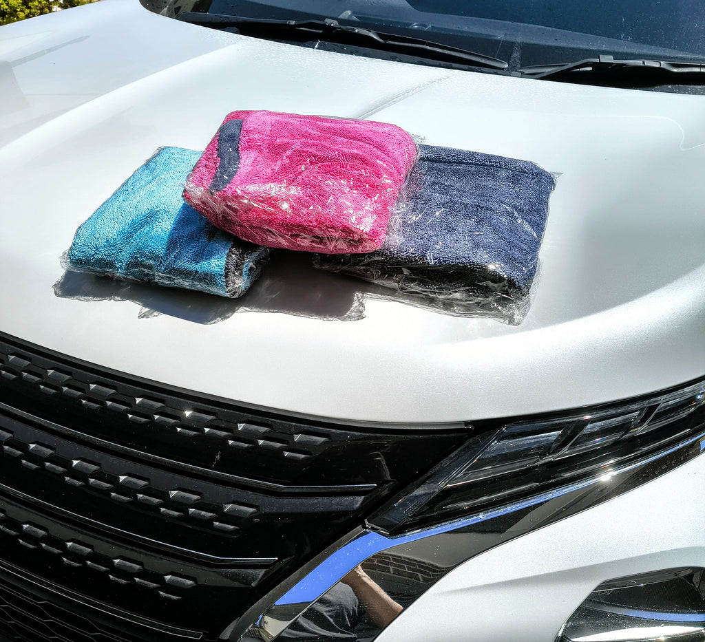 1200 GSM Twisted loop car drying towel